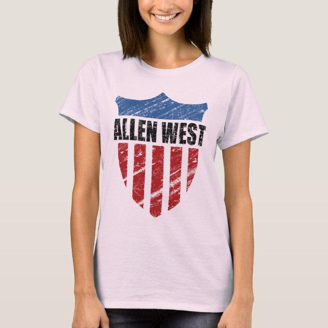 T-shirt Allen West (Frente)