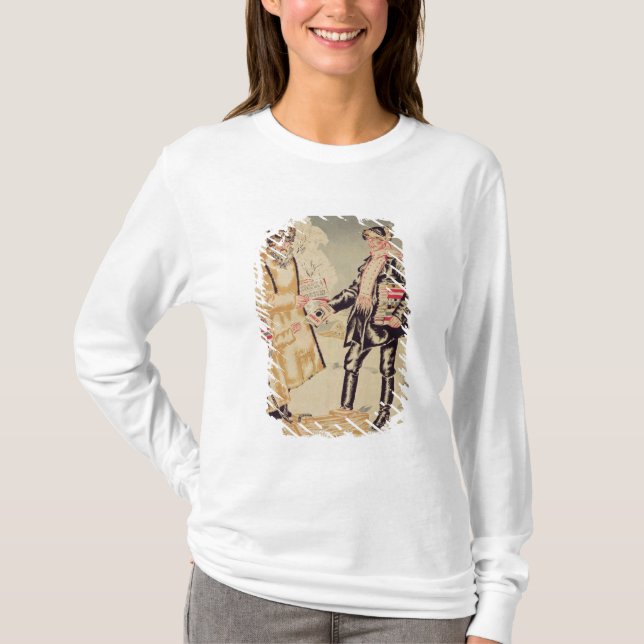 T-shirt Alliance entre a cidade e (Frente)