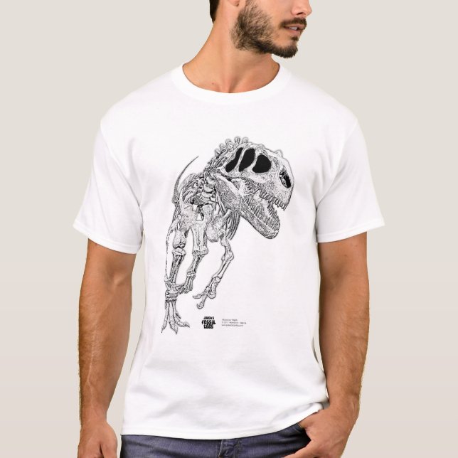 T-shirt Allosaurus (Frente)