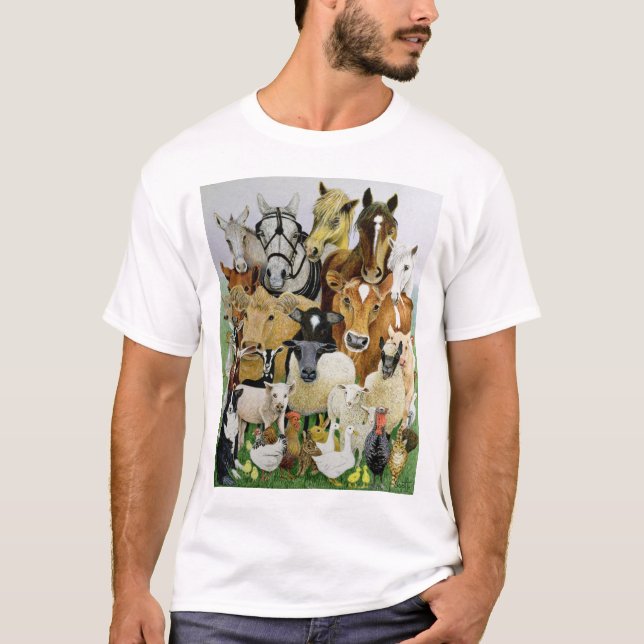 T-shirt Allsorts animal (Frente)