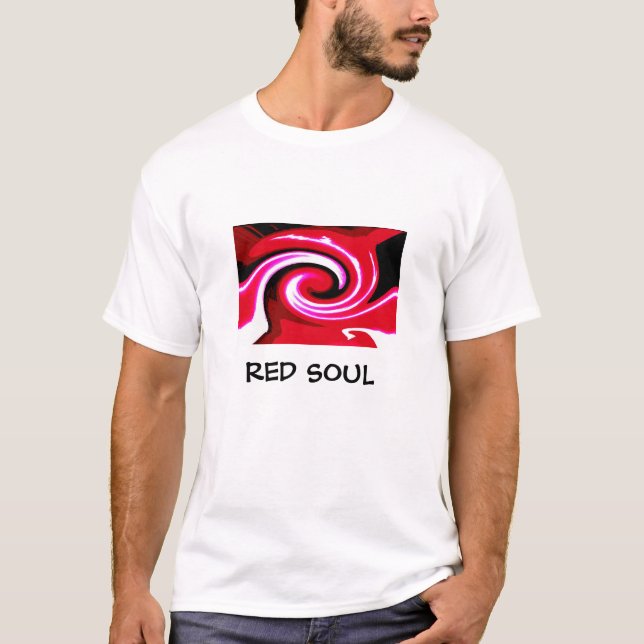 T-SHIRT ALMA VERMELHA (Frente)