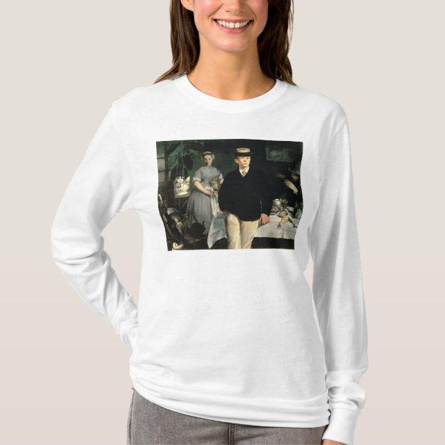 T-shirt Almoço no estúdio, 1868 de Manet | (Frente)