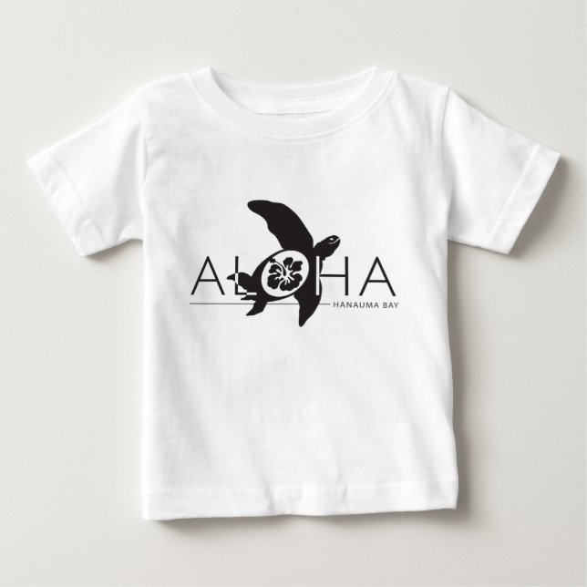 T-shirt Aloha - Tartaruga do Havaí (Frente)