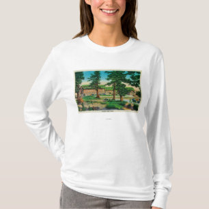 T-shirt Alojamento do lago crater e lago velho