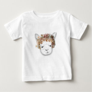 T-shirt Alpaca adorável
