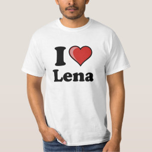 T-shirt alpargata “j Lena love "