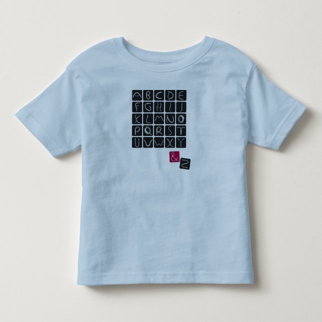 T-shirt alphabet2 (Frente)