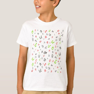 T-Shirt Alphabet Armênio