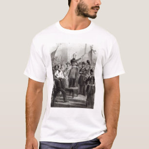 T-shirt Alphonse de Lamartine na câmara municipal