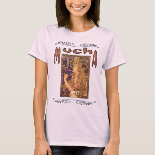 T-shirt Alphonse Mucha - Anúncio de emprego