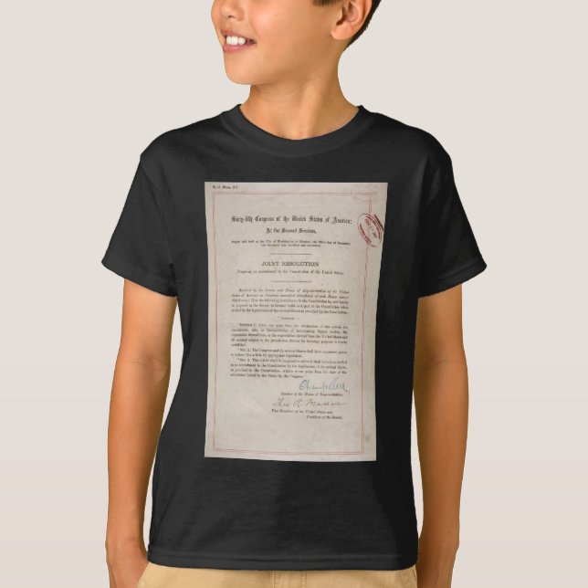 T-shirt Alteração da proibição 18a (Frente)