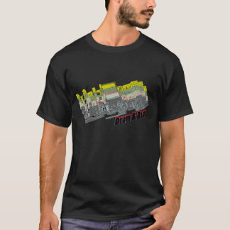 T-shirt alto dos homens da ordem da "invasão"