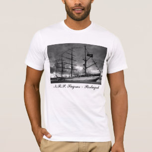T-shirt alto português do navio