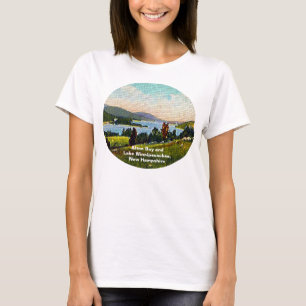 T-shirt Alton Bay e Lake Winnipesaukee, New Hampshire