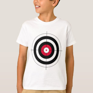 T-shirt Alvo do BullsEYE dos Crosshairs