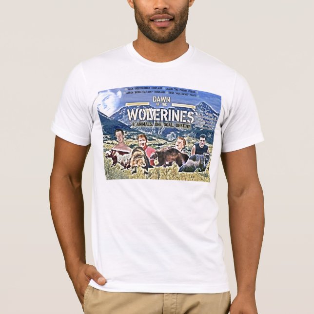 T-shirt Alvorecer dos Wolverines! (Frente)