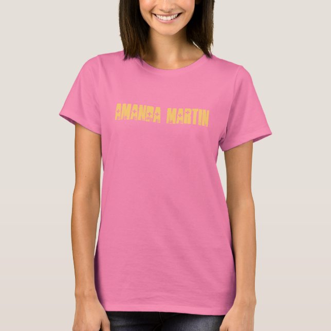 T-shirt Amanda Martin Women's Camo Tee (Frente)