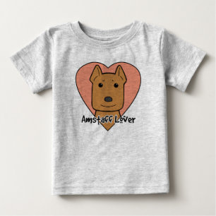 T-shirt Amante de Amstaff