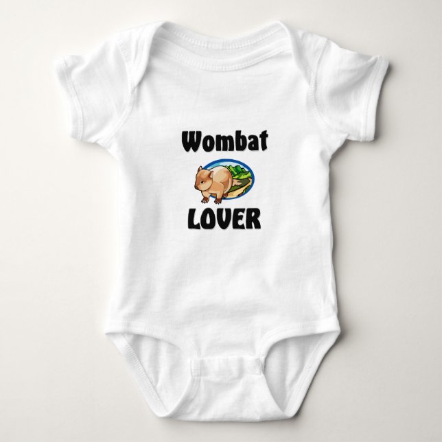 T-shirt Amante de Wombat (Frente)