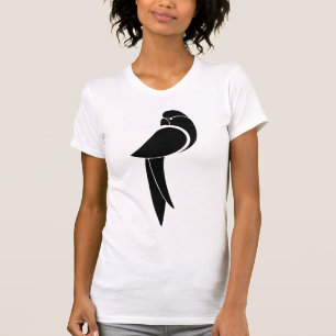T-shirt Amante do papagaio do vintage