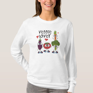 T-shirt Amante do vegetariano