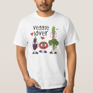 T-shirt Amante do vegetariano