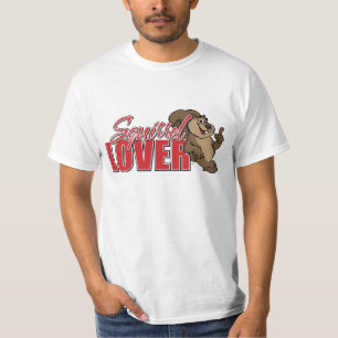 T-shirt Amante T do esquilo