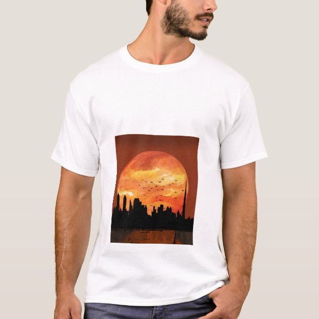 T-shirt amarela (Frente)