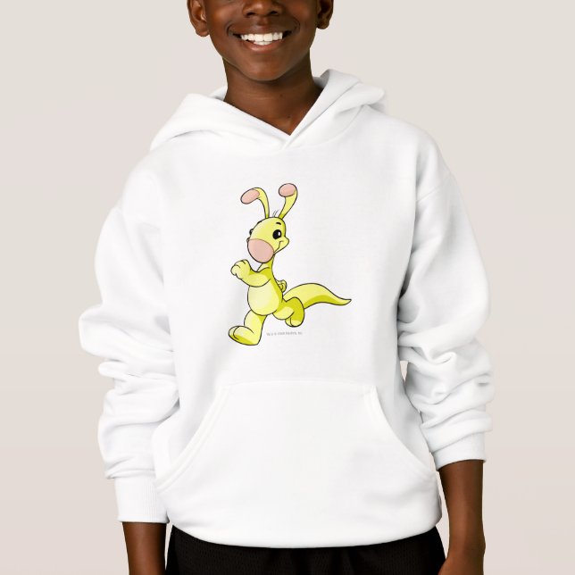 T-shirt Amarelo de Blumaroo (Frente)