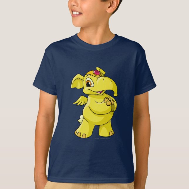 T-shirt Amarelo de Elephante (Frente)