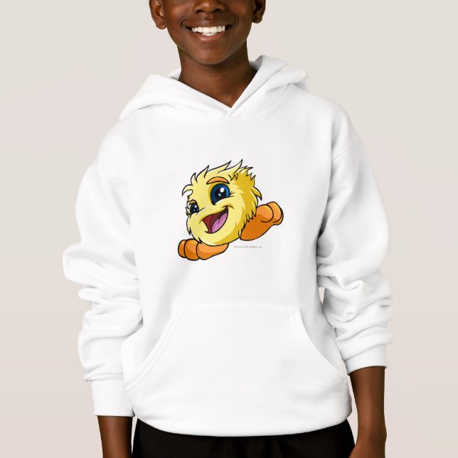 T-shirt Amarelo de JubJub (Frente)