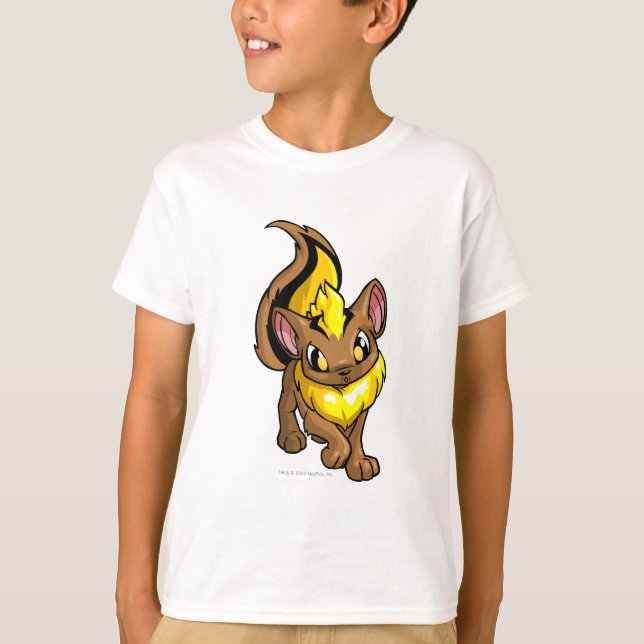 T-shirt Amarelo de Xweetok (Frente)