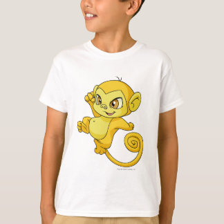 T-shirt Amarelo-marinho