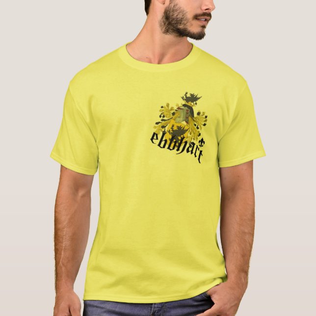 T-shirt Amarelo novo de Ebbhart (Frente)