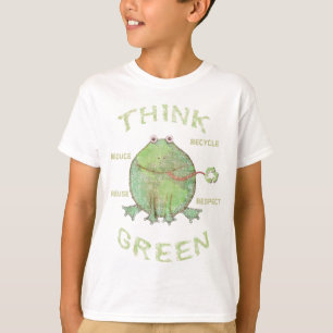 T-shirt ambientais do Dia da Terra