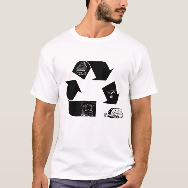T-shirt Ambiental responsável (Frente)