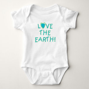 T-shirt Ame a terra ambiental