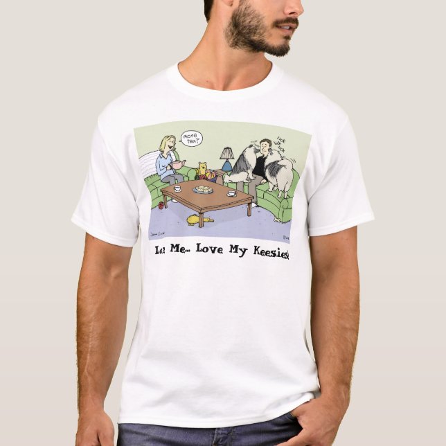 T-shirt Ame-me... Ame meus Keesies! (Frente)