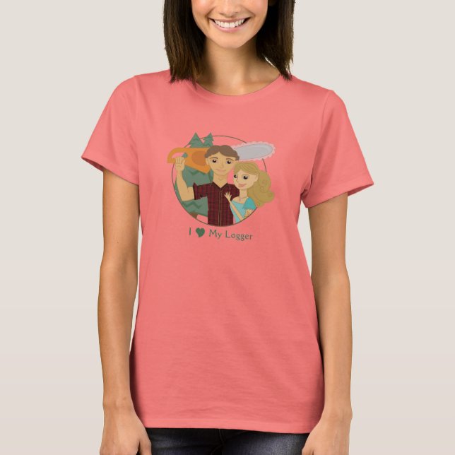 T-shirt Ame Meu Logger Ringer Tee (Frente)