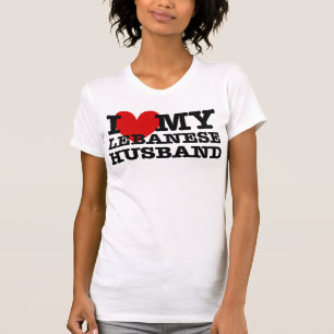 T-shirt Ame meu marido libanês