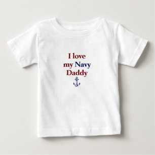 T-shirt Ame meu pai do marinho