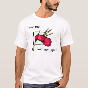 T-shirt Ame meus Bagpipes