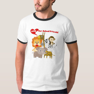 T-shirt Ame nossos amigos animais