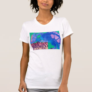 T-shirt "Ame o Tshirt das suas mulheres dos dragões"