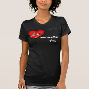 T-shirt Ame um ao outro gotGod316.com Jesus