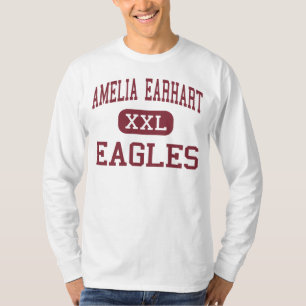 T-shirt Amelia Earhart - Eagles - meio - beira-rio
