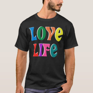 T-shirt AMEM A VIDA! mensagem cristã personalizável