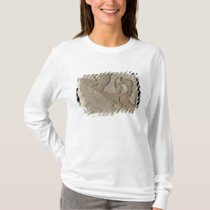 T-shirt Amenophis IV com babuínos, reino novo