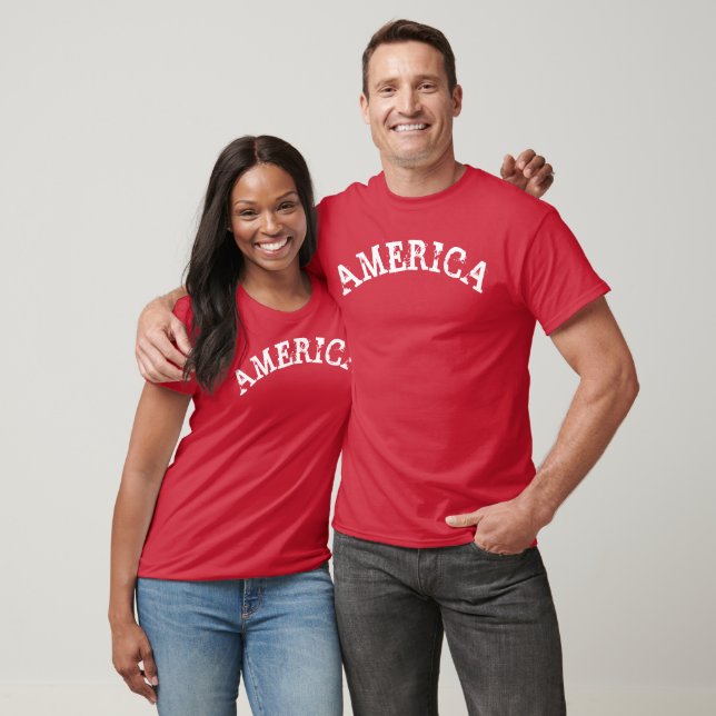 T-Shirt AMERICA (Unissex)