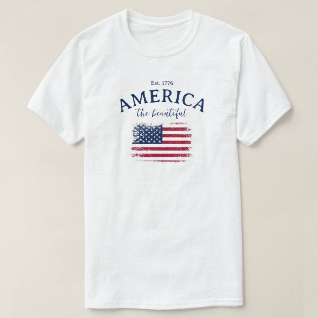 T-shirt - América (Frente do Design)
